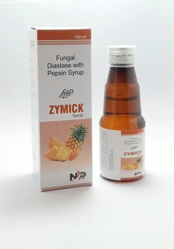 Fungal Diastase With Pepsin Enzyme Syrup