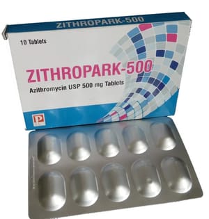 Zithropark-500 mg Azithromycin Tablets