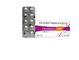 Carvedilol Tablet 6.25mg, 6.25 mg Tab,3.125 mg Tab