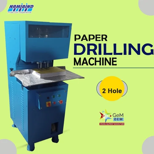 Two Hole Paper Drilling Machine