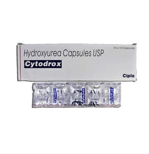 Cytodrox Hydroxyurea Capsule, Cipla, Box