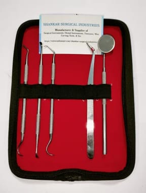 Dental Instrument Kit 5 Pcs