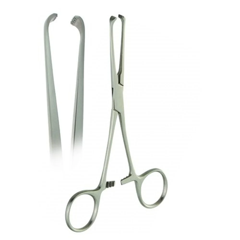 Stainless Steel Steel Finish Allis Tissue Forcep