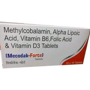 Methylcobalamin, Alpha Lipoic Acid, Vitamin B6,Folic Acid And Vitamin D3 Tablets