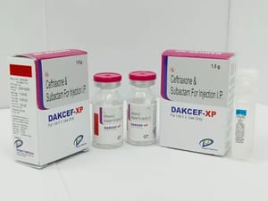 Ceftriaxone Sulbactam 1.5 Gm Injection