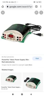 Bio Rad Electrophoresis Power Supply