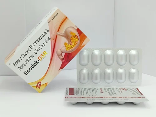 Esomeprazole (EC) And Domperidone (SR) Capsules