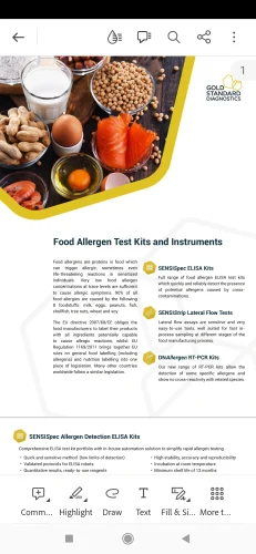 Gluten elisa kit 96 test