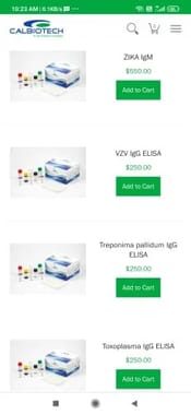 Treponima palladium IgG elisa kit