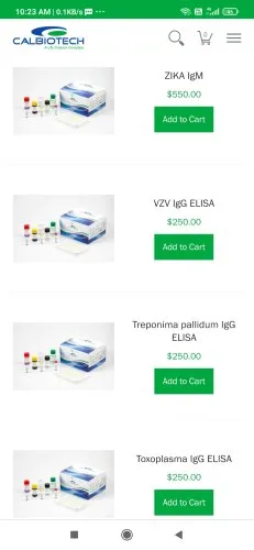 Treponima palladium IgG elisa kit