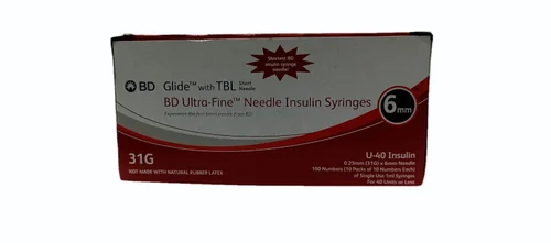 Needle Insulin Syringes