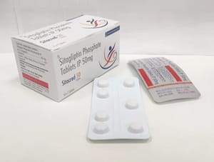 50mg Sitagliptin Phosphate Tablets IP