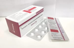 Amlodipine Telmisartan and Hydrochlorothiazide Tablets, Packaging Type: Box