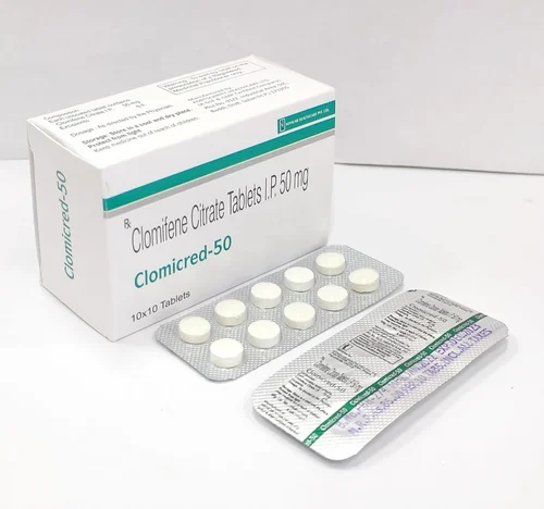 50mg Clomifene Citrate Tablets IP, Packaging Type: Box