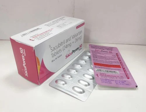 Sacubitril and Valsartan Tablets, 24 mg + 26 mg