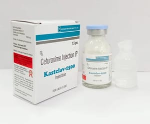 Kastclav Cefuroxime Injection IP, For Clinical, Packaging Type: Box