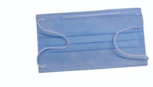 White Disposable Face Mask - 2 Ply, For Surgical