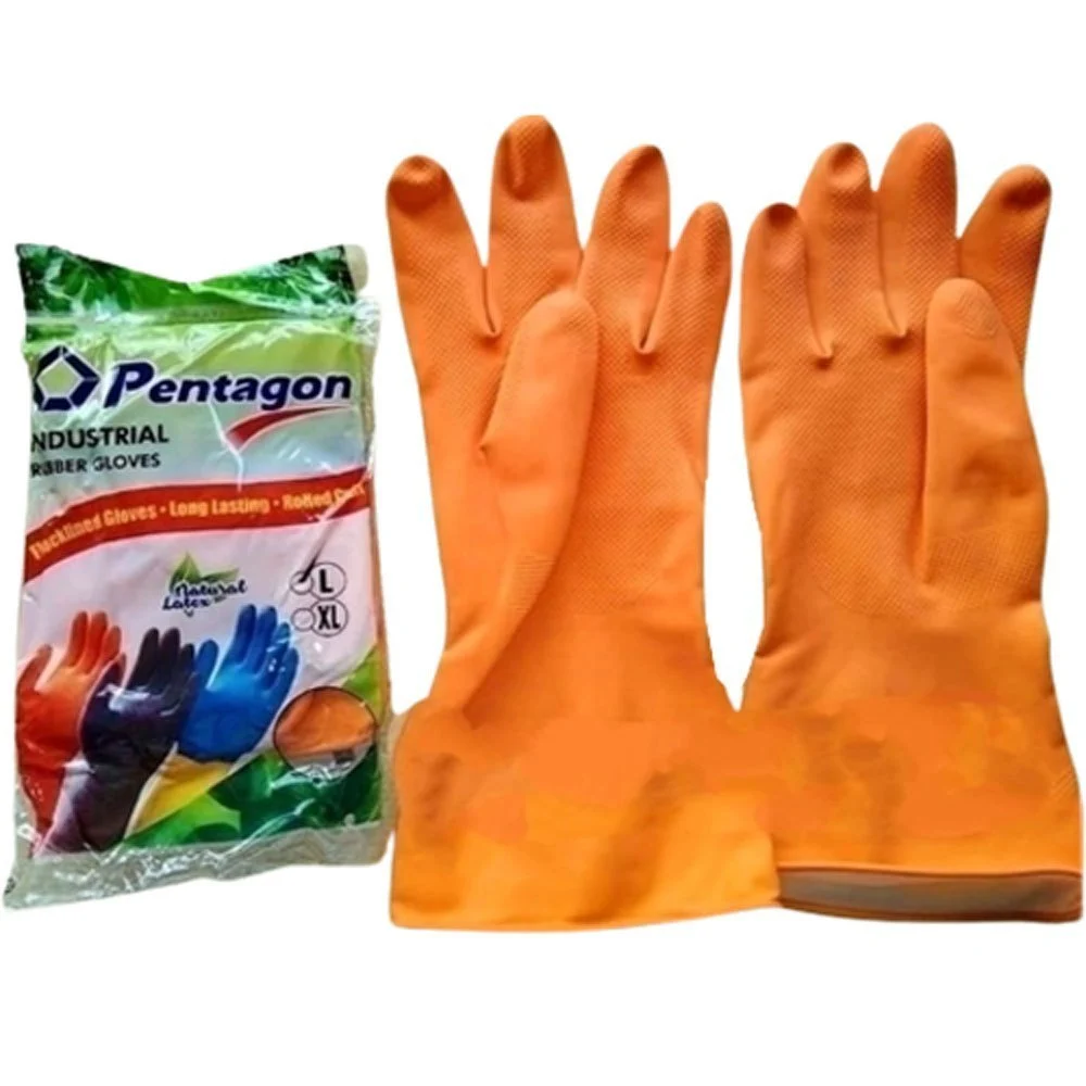 Unisex Household Rubber Gloves, Size: Free Size