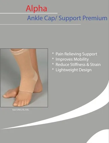 Alpha Skin Ankle Cap Support Premium