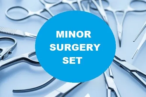 Stainless Steel Minor Surgery Set