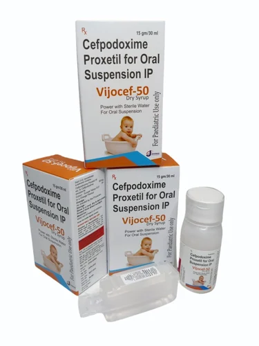 VIJOCEF 50:- Cefpodoxime Proxetil 50 mg with WFI