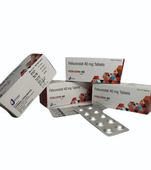 FEBUJOM 40:-Febuxostat 40 mg Tablets