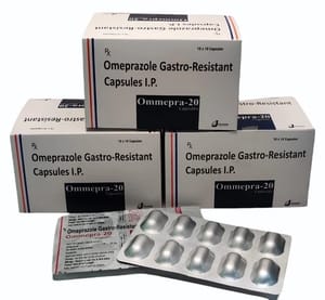 OMMEPRA D:- Omeprazole(EC)+Domperidone