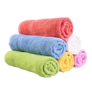 Multicolor Cotton Hand Towel, For Hands, Size: 16x24 Inches