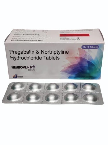 NEUROVIJ NT:-Pregabalin&Nortiptyline HCL Tablets