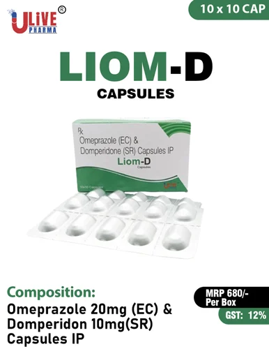 Omeprazole 20 Mg Domperidone 10 Mg Capsule