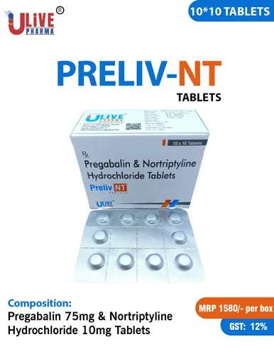 PREGABALIN NORTRIPYLINE tablet