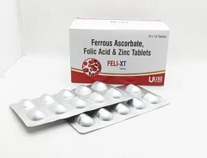 Ferrous Ascorbate Folic Acid and Zinc tablets