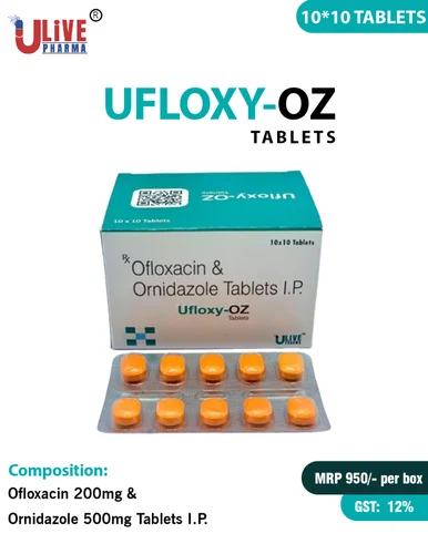 Ofloxacin And Ornidazole Tablet IP