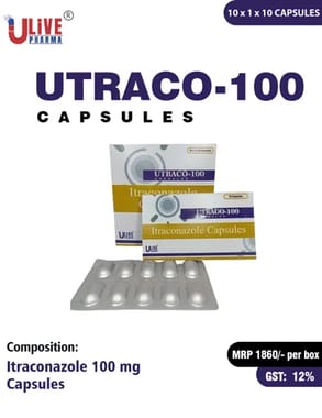 Itraconazole 100 Mg Capsules