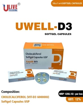 Cholecalciferol 60000 I U Capsules