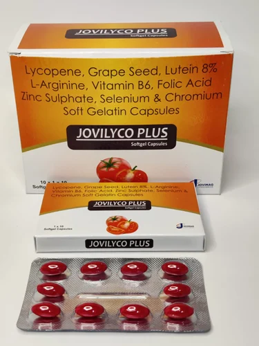 JOVILYCO PLUS SOFTGEL CAPSULES:- Lycopene Grape Seed Extract Capsules