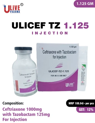 Ceftriaxone Tazobactam injection