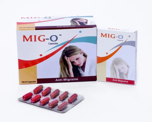 Herbal Mig-O Anti Migraine Capsule