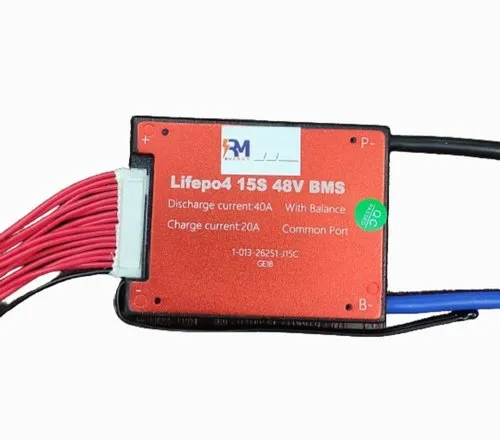 LifePO4 15S 48V 40A common port with balance