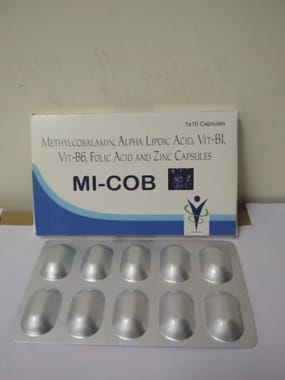 Methylcobalamine, Alpha Lipoic Acid, VIT B1, VIT B6, Folic Acid And Zinc Capsule