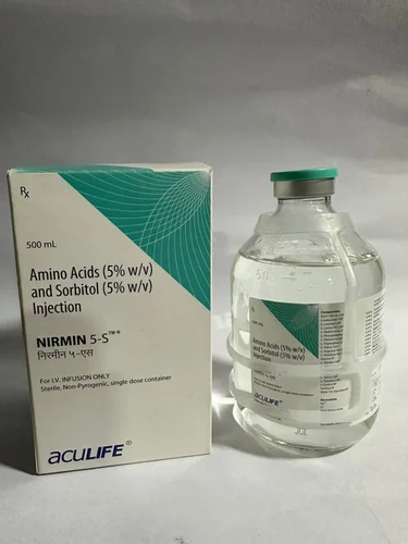 Amino Acid 5 With Sorbitol 5 Inj, Vial, Grade: Medicine Grade