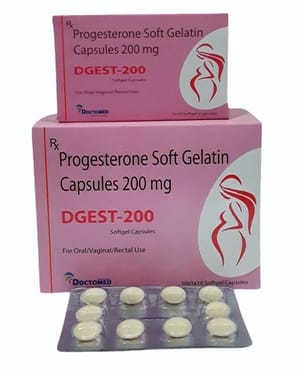 Progesterone 200mg Soft Gelatin Capsule