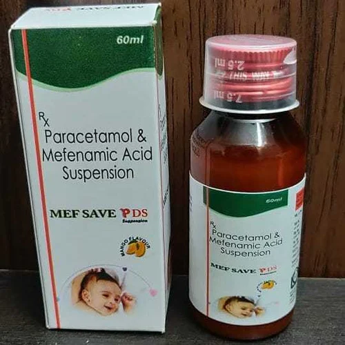 Paracetamol Mefenamic Acid Suspension