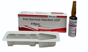 D-ROSE Iron Sucrose Injection Usp 100 Mg 5ml