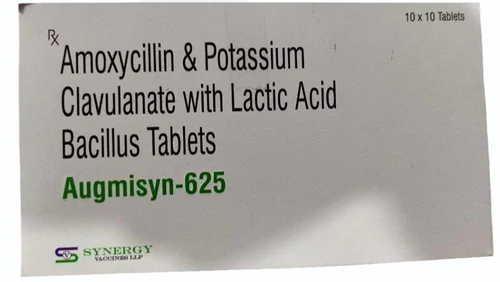 Amoxicillin And Potassium Clavulanate With Lactic Acid Bacillus