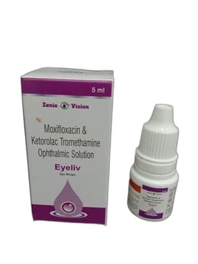 Moxifloxacin And Ketorolac Eye Drops