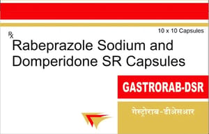 Gastrorab DSR Caps (Rabeprazole Sodium Domperidone SR Capsule)