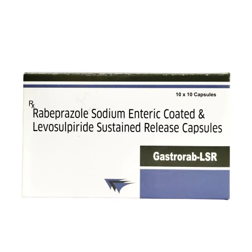 Rabeprazole+levosulpride GASTRORAB-LSR CAPS (Rabeprazole Sodium And Levosulpride Capsules), Prescription, 1x10