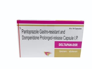 DELTAPAN-DSR CAPS (Pantoprazole + Domperidone SR Caps)