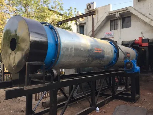 Vira Engineering Stainless Steel Rotary Dryer Machine, Biomass Pellets, Automation Grade: Automatic